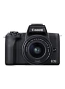 EOS M50 Mark II Mirrorless Digital Camera With 15-45mm Lens Black view 2