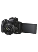 EOS M50 Mark II Mirrorless Digital Camera With 15-45mm Lens Black view 4
