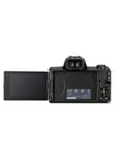 EOS M50 Mark II Mirrorless Digital Camera With 15-45mm Lens Black view 6