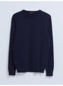 Crew Neck Long Sleeve Men's Knitwear Sweater view 6