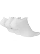 NSW Everyday Essentials No-Show Socks (Pack of 3) White/Black view 3