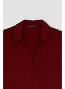 Woman Bordeaux Long Sleeve Blouse BORDEAUX view 3